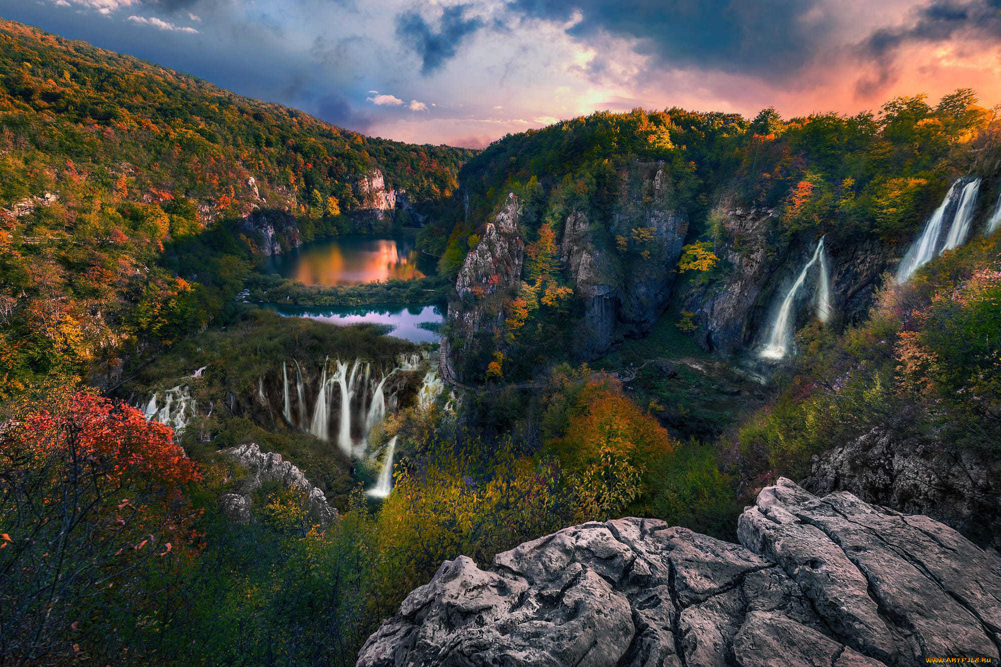 Водопад Саставци Хорватия